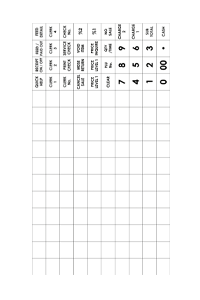 Sam4S ER-900 Blank Keyboard Template